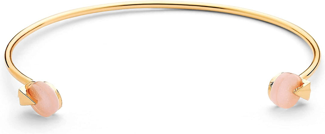 Pera Jewelry 14K Gold and Silver Plated Layered Bracelet Sets, 4 Pieces, Adjustable Layered Link Bracelets Sets, Dainty Link Paperclip Choker Bracelet Cuban Curb Figaro Link Bracelet Sets with Gift Box