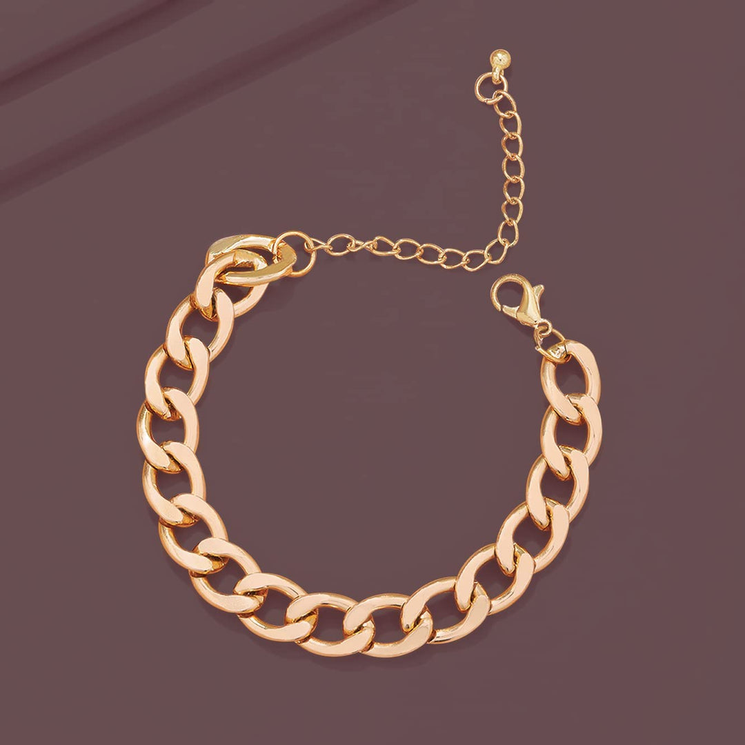 Pera Jewelry 14K Gold and Silver Plated Layered Bracelet Sets, 3 Pieces, Adjustable Layered Link Bracelets Sets, Dainty Link Paperclip Choker Bracelet Cuban Curb Figaro Link Bracelet Sets with Gift Box
